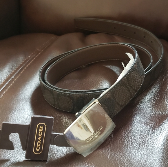 Coach Men's Adjustable Belt - Picture 1 of 6